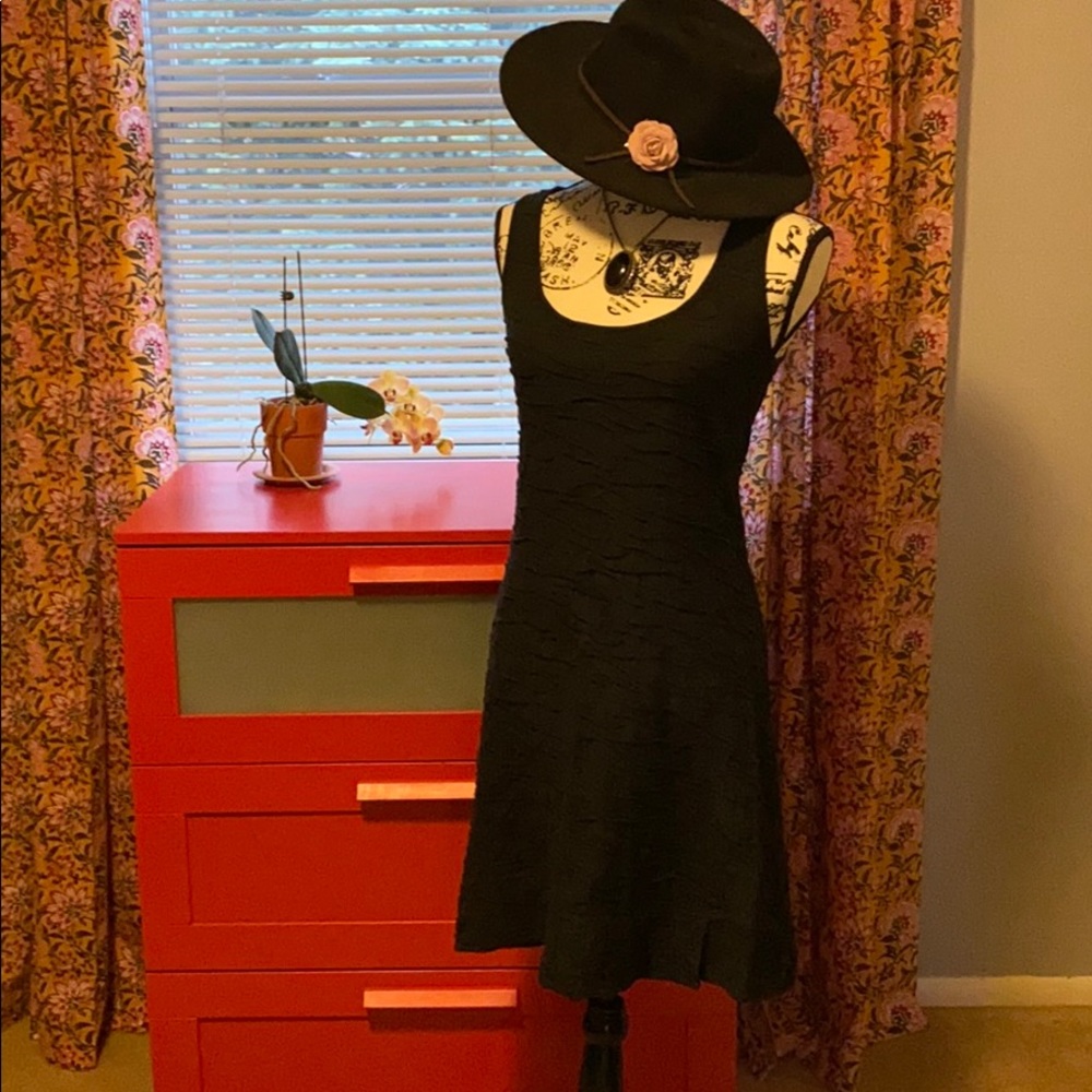 Toad & Co black tank dress